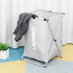 GENERICO - Cesto Canasto Plegable Ropa Sucia Almacenamiento 60L Tela Oxford Impermeable Asas