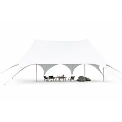 HOMEPARTS - TOLDO ESTRELLA 6X10 METROS – Resistencia, Estilo y Protección Premium