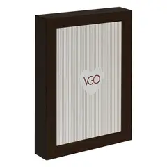 VGO - Marco madera tipo box Negro 20x30 cm Negro