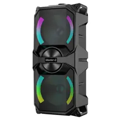 MASTER G - Parlante MASTER-G MGLUXOR Sonido Potente 6,5” X2 con Micrófono