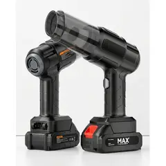 IRM - Pack 2 Aspiradora Portatil Recargable 12V Potente Para Auto Y Oficina Con Accesorios