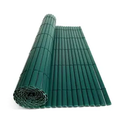 SOHOGAR - Cierre de terraza y jardín PVC verde 1x3 m