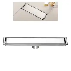GENERICO - Piso Drenaje Rectangular Antiolor Ducha Antiobstrucción 40cm BELUG