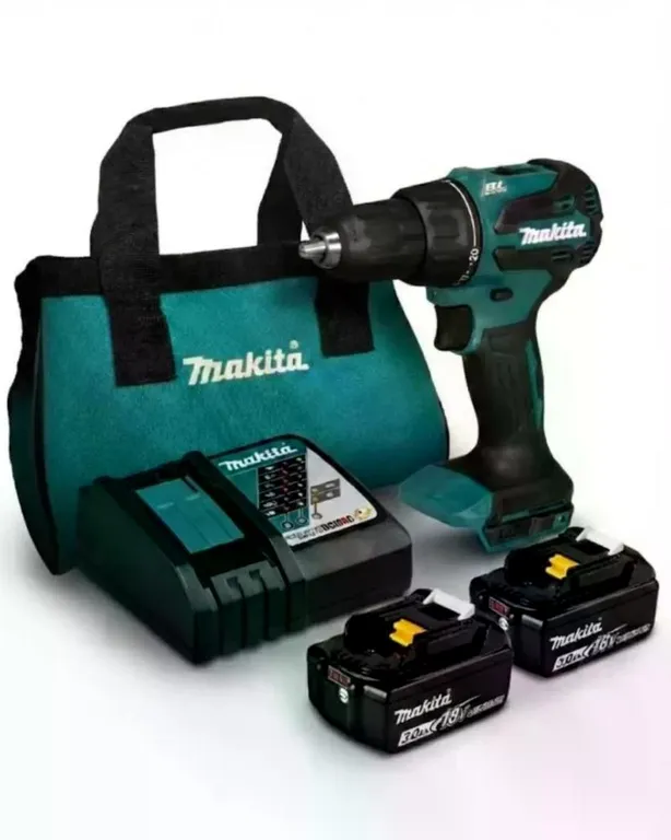 TALADRO PERCUTOR ATORNILLADOR DHP490RFX2 13MM BL 18V