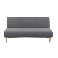 GENERICO - Funda Para Futón Sofa Tela Gruesa Textura Colores Sillon Gris