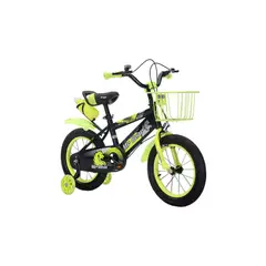 BABYLUNA - Bicicleta Aro 14 Con Cesta, Ruedas Luces Y Botellón De Agua