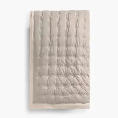 CALMA HOUSE - Colcha Nimes 270x280 Beige (Cama King o Superking)