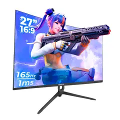 HOSSER - Monitor Gamer Curvo 27 Fhd 165Hz Gaming Freesync 1ms..