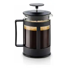 GENERICO - Cafetera Prensa Francesa Manual Cafe Prensa Francesa 600 Ml Negro