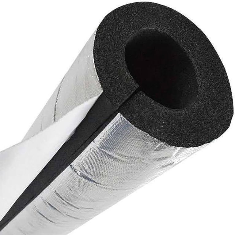Aislación Elastomérica Recubierta de Aluminio