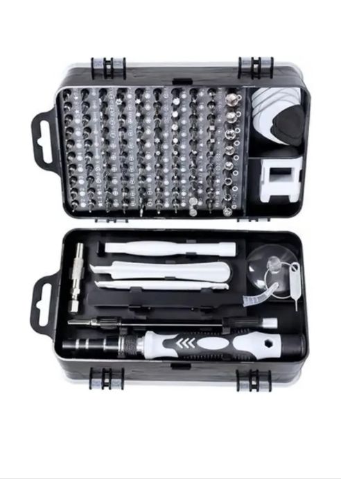 115 En 1 Kit Destornilladores Precisión Magneticos Calidad