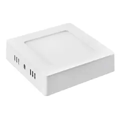 MEGABRIGHT - Panel LED Cuadrado Sobrepuesto 18W3000K