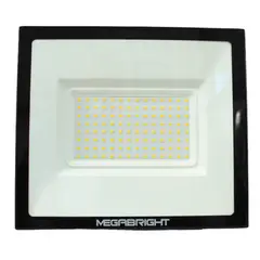 MEGABRIGHT - Proyector LED 100W Telco Flat Pro 6000K