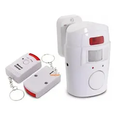 GENERICO - Alarma de Seguridad Inalámbrica con Sensor de Movimiento PIR.