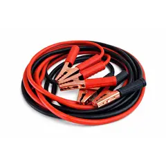 GENERICO - Cables Pasacorriente 200A 2,5 m 8 AWG para Auto con Pinzas Reforzadas Aisladas