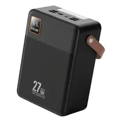 GENERICO - Banco De Energía De Alta Capacidad 80000mah Linterna Ir53 Negro