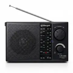 TARGET - Radio Portátil BT TT-CF18BT 4 Bandas USB SD Recargable