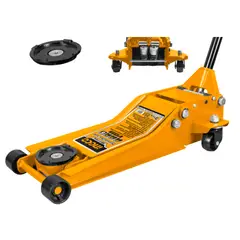 INGCO - Gata Garaje Hidráulica T/Caimán Doble Bomba 3 Toneladas Perfil Bajo