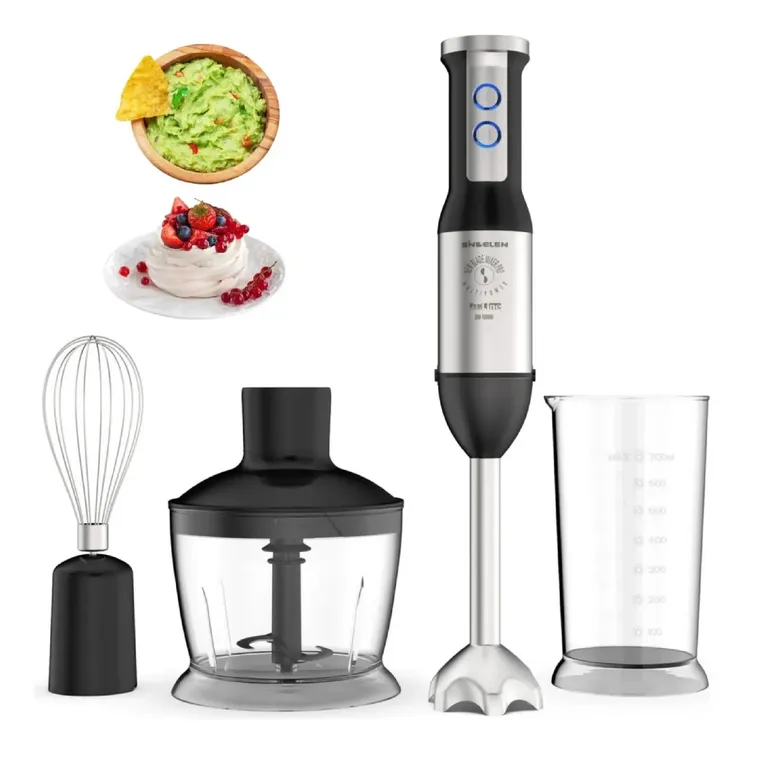 Batidora Inmersion Bm-1000 4en1 1000w Full Minipimer De Mano