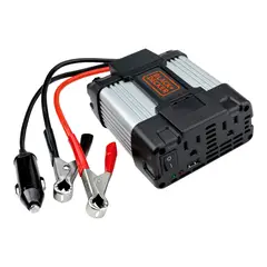 BLACK+DECKER - Inversor de Corriente Con Usb 400w Pi400la