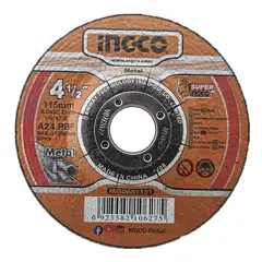 INGCO - Disco De Desbaste Para Metal 115mm Mgd601151