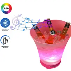 MOVI - Hielera Bluetooth 7 L Parlante Integrado Portable Multicolor
