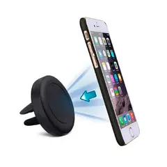 IRM - Soporte Porta Celular Auto Para Rejilla Aire Magnetico