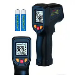 GENERICO - -50℃~600℃ Pistola Termómetro Infrarrojo Cocinar Industria-Negro