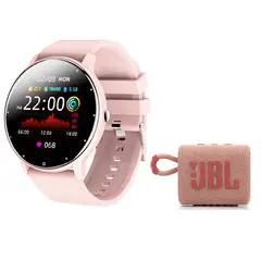 JBL - Parlante bluetooth GO 3 IP67 y Fit Pro reloj inteligente