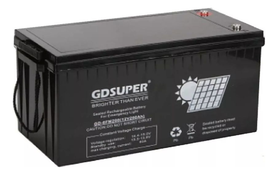 Batería Ciclo Profundo Qp Gel 12v 200ah Energía Solar 220068a