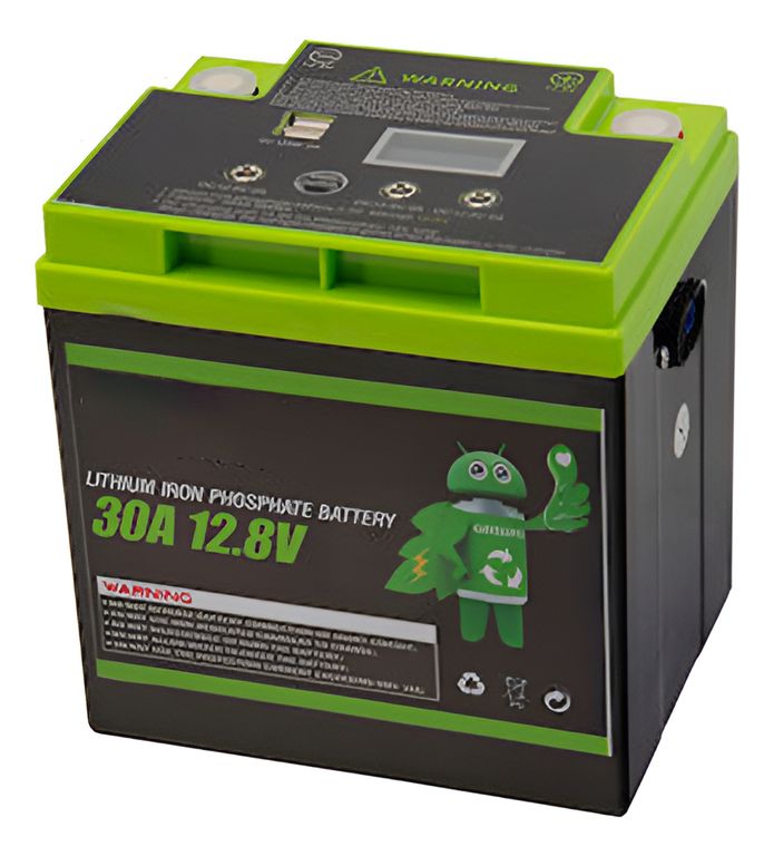Batería Qp 12.8v 30ah Energía Solar Usb 5v Litio
