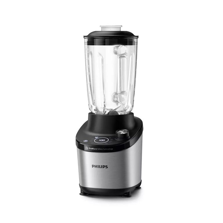 Licuadora Jarra de Cristal 1500w 2 Litros Acero Inoxidable
