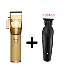 BABYLISS PRO - Maquina Cortapelo BabylissPro GoldFx + Trimmer Kemei 2299 Regalo
