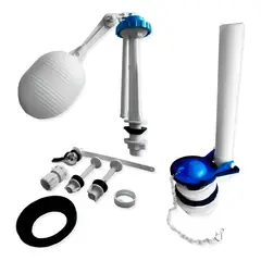 GENERICO - Kit Estanque Wc Fitting Sanitarios Baño Universal Repuesto