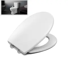 GENERICO - Asiento WC Forma De VO Material De PP Cerrar Lentamente