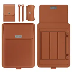 KINDA NICE - Funda Universal Para Laptop 15.4 / 15.6 / 16.1 Marrón