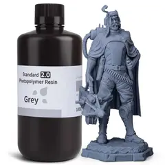 ELEGOO - Resina UV 2.0 Gris - Resinas