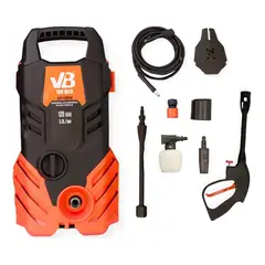 VAN BEEK - Hidrolavadora Eléctrica 1400 W 120 bar 5 L/min Manguera 5 m VB1400W
