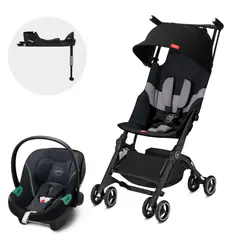 GB - Coche Travel System Pockit AT + Aton S2 + Base