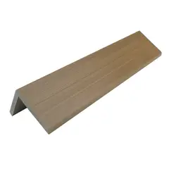 DOER - Esquinero L para Wall Panel WPC Roble Tostado, 3X3X240CM