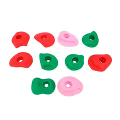 SDFIT - Kit 10 Presas Pequeñas Piedra Escalada Niño De Resina Con Tuercas