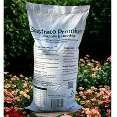HORTICULTURACHILE - Sustrato Premium para Jardines y Huertos Saco de 40 litros