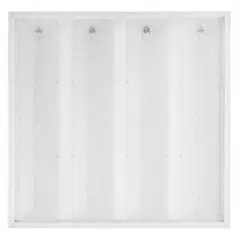 GENERICO - Panel Plafón Foco Led Grille Lamp 60x60 Embutido 96w Blanco Luz Frio - 003353