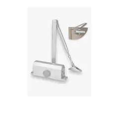 GENERICO - Brazo Hidraulico Cierra Puertas Porton Automático 60 A 100 Kg