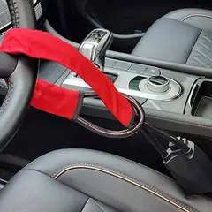 MOVI - Traba Volante Antirrobo Universal de Acero al Cinturón de Seguridad