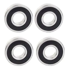 GENERICO - Kit 4 Rodamiento 6201 2rs Medidas 12x32x10 Milimetros