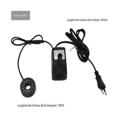 GENERICO - Bomba De Agua Sumergible 12 Luces Led Pileta Acuario Koi
