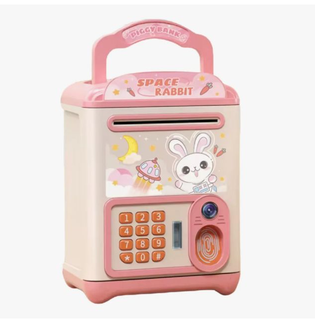 Alcancia Electronica Diseños Kawaii Caja Fuerte Portatil