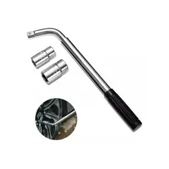 GENERICO - Llave Telescópica Para Neumáticos De Coche En Forma De L