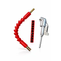 MCGREGOR MACHINES - Extensión Flexible + Adaptador 90° Con Puntas